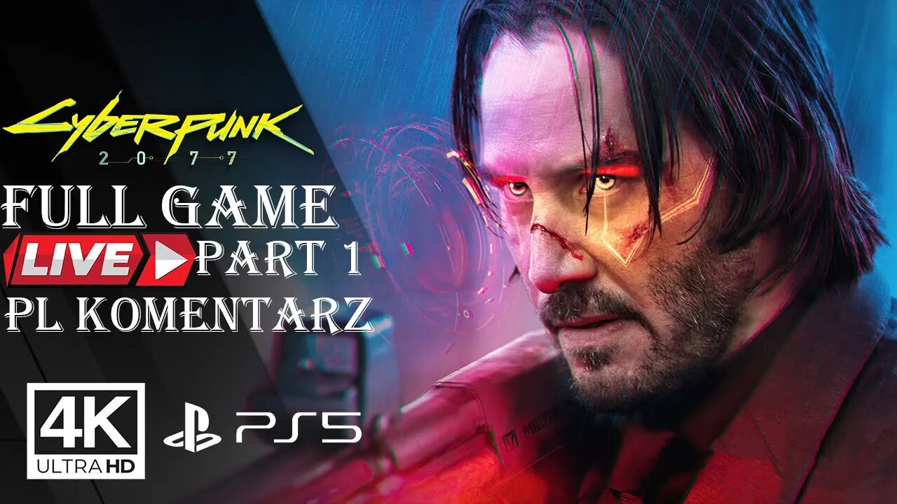 Cyberpunk 2077 (FULL GAME) PART 1✔️4K 🎵ᵁᴴᴰ 60ᶠᵖˢ PS5