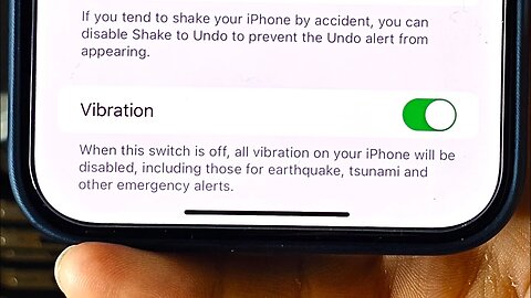 How To Activate Vibration in iPhone 15 Pro Max