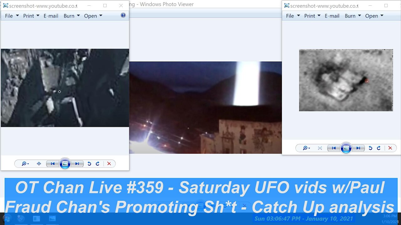 Saturday Live UFO vids with Analysis - The continued Decay of UFOLOGY! ] - OT Chan Live#359