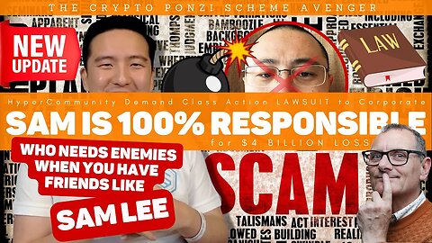 HyperCommunity Demand Class Action LAWSUIT to Corporate SAM LEE 100% Responsible for $4 BILLION LOSS