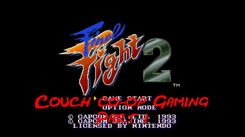 Couch co-op gaming Final Fight 2 part 1