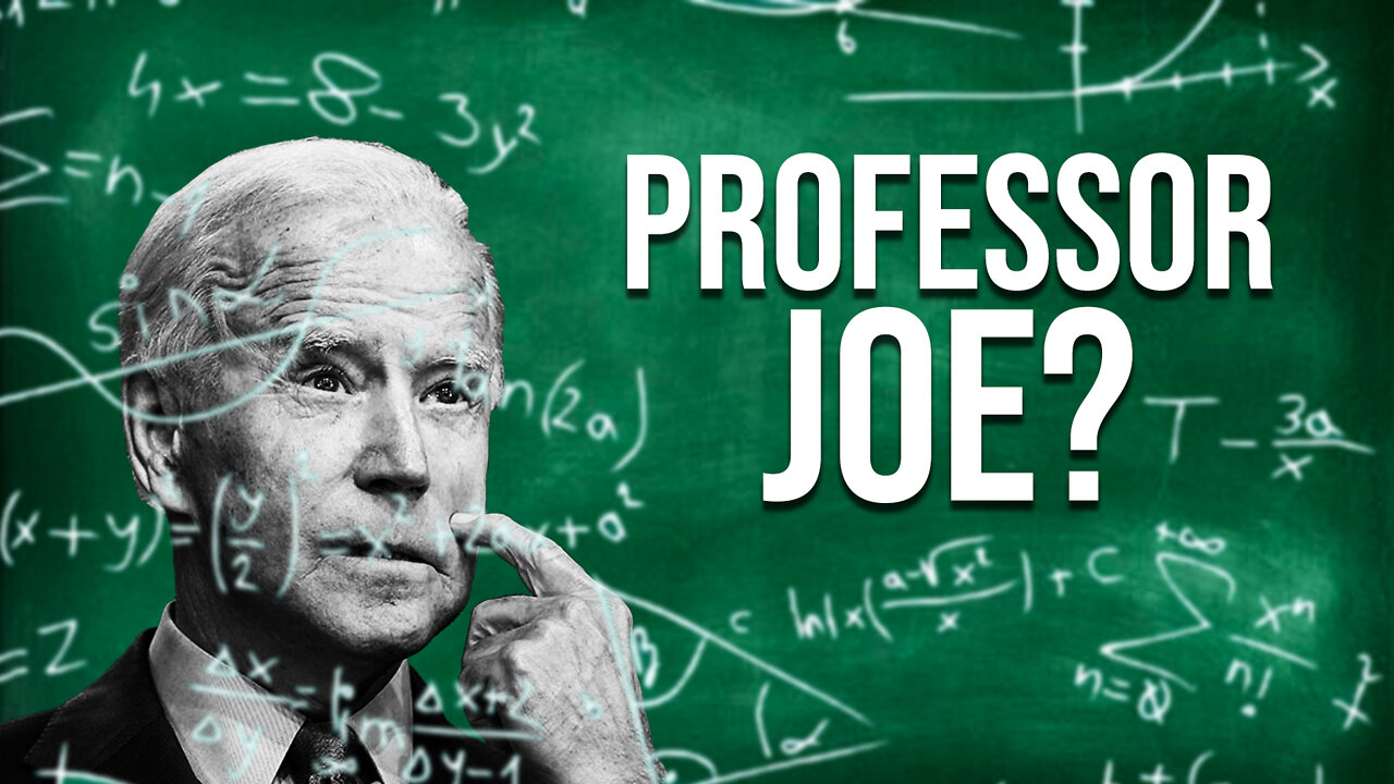 Joe Biden Claims He Was A Professor | Daily Biden Dumpster Fire