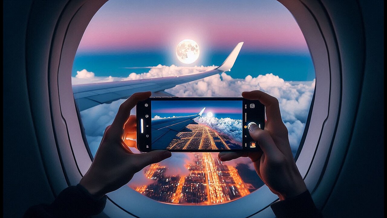 Passenger Captures Stunning 'Local Moon' Hidden Among the Clouds – You Won’t Believe This View