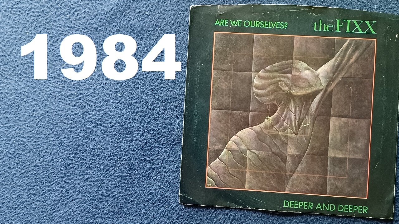 the FIXX "Are We Ourselves"/"Deeper and Deeper" (promo-only release) 7 inch 45 rpm single, MCA, 1984