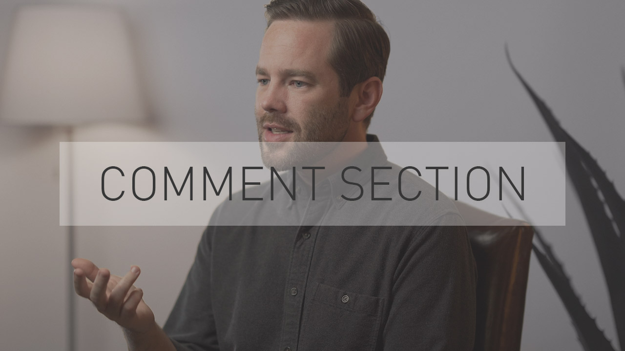 The Comment Section | Sola Scriptura