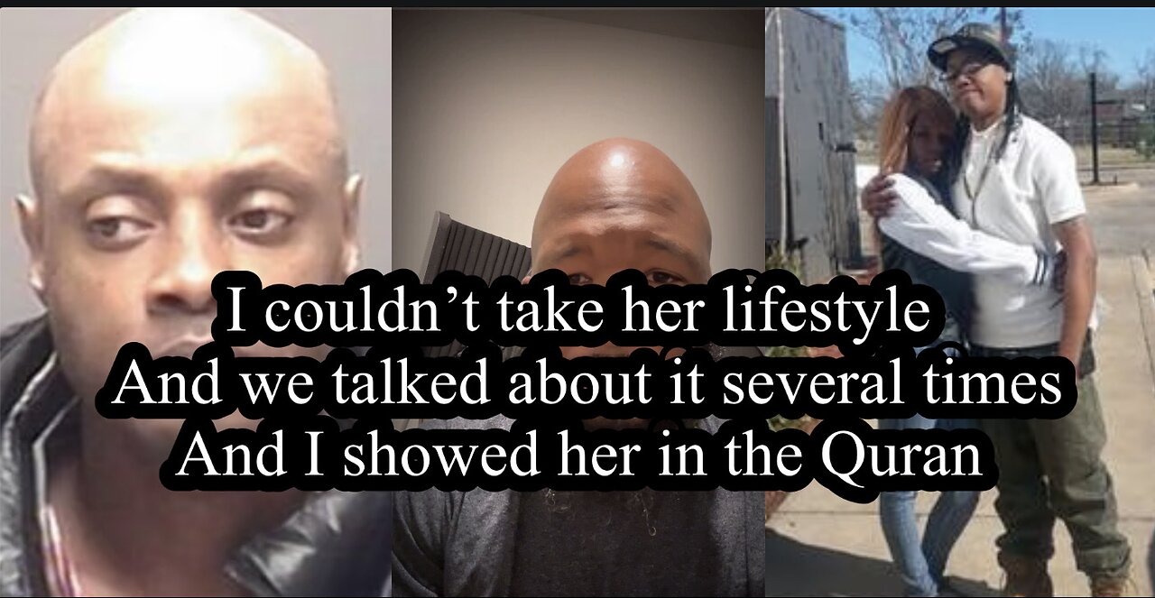 I couldn’t take her lifestyle and we talked about it several times and I showed her in the Quran