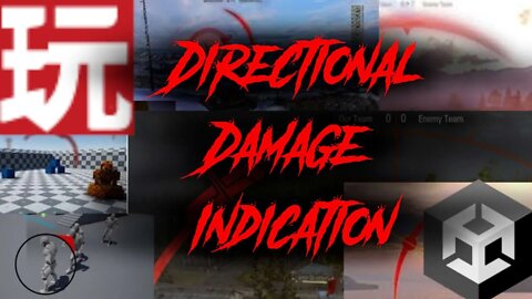 Unity Playmaker Directional Damage Indicator