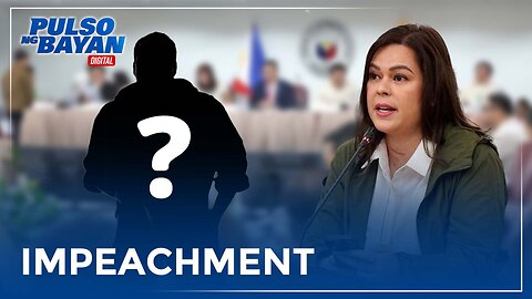 Nasa likod ng impeachment case laban sa kanya, kilala na ni VP Sara