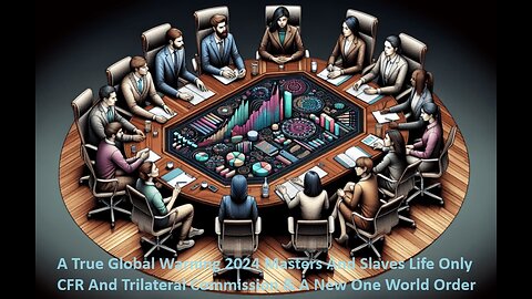 A Global Warning 2024 Masters And Slaves Life Only CFR And Trilateral Commission