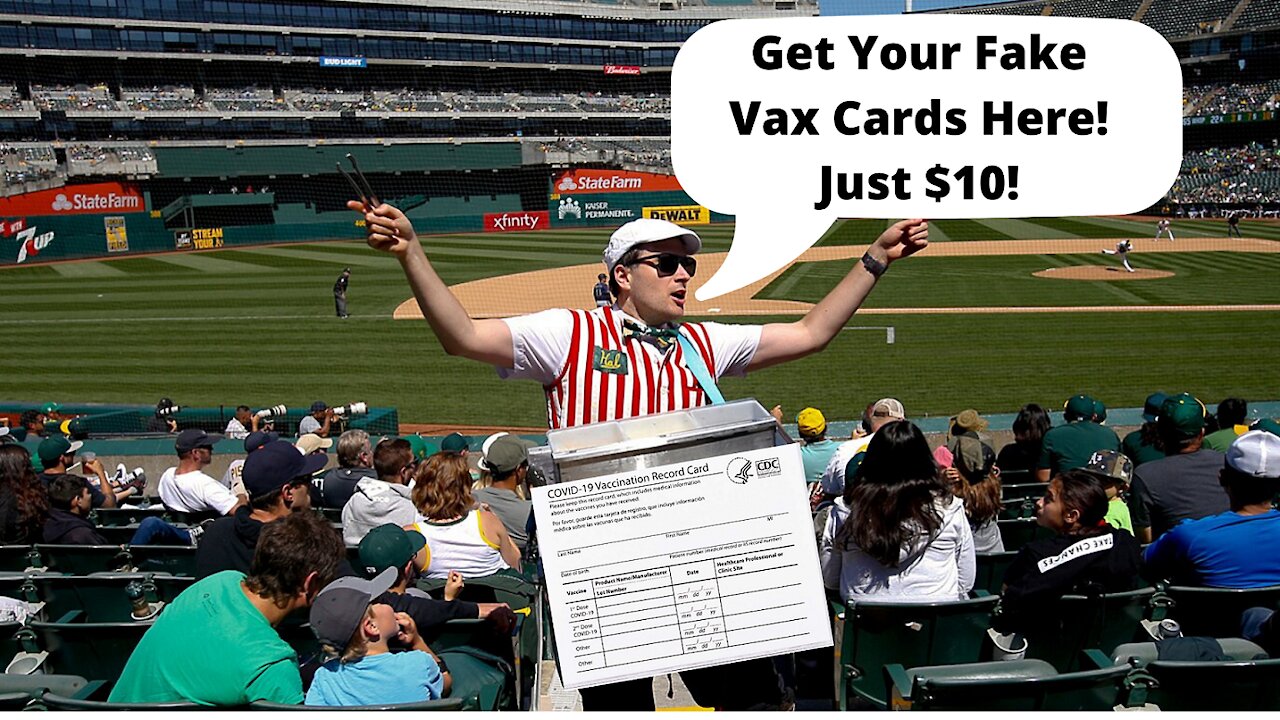 Vaccination Cards being Sold on the Surface & Dark Web