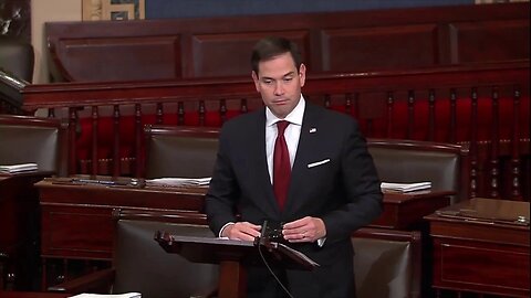 Rubio calls for Venezuela sanctions on the Senate floor