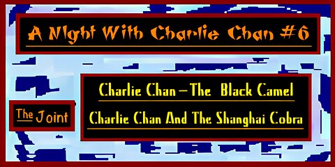 The Joint ☛ It's Charlie Chan Night #6!!! Don't forget the egg rolls!