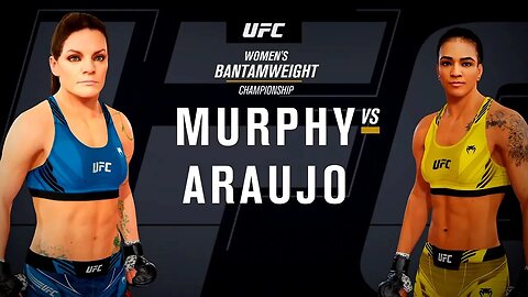 EA Sports UFC 4 Gameplay Viviane Araujo vs Lauren Murphy