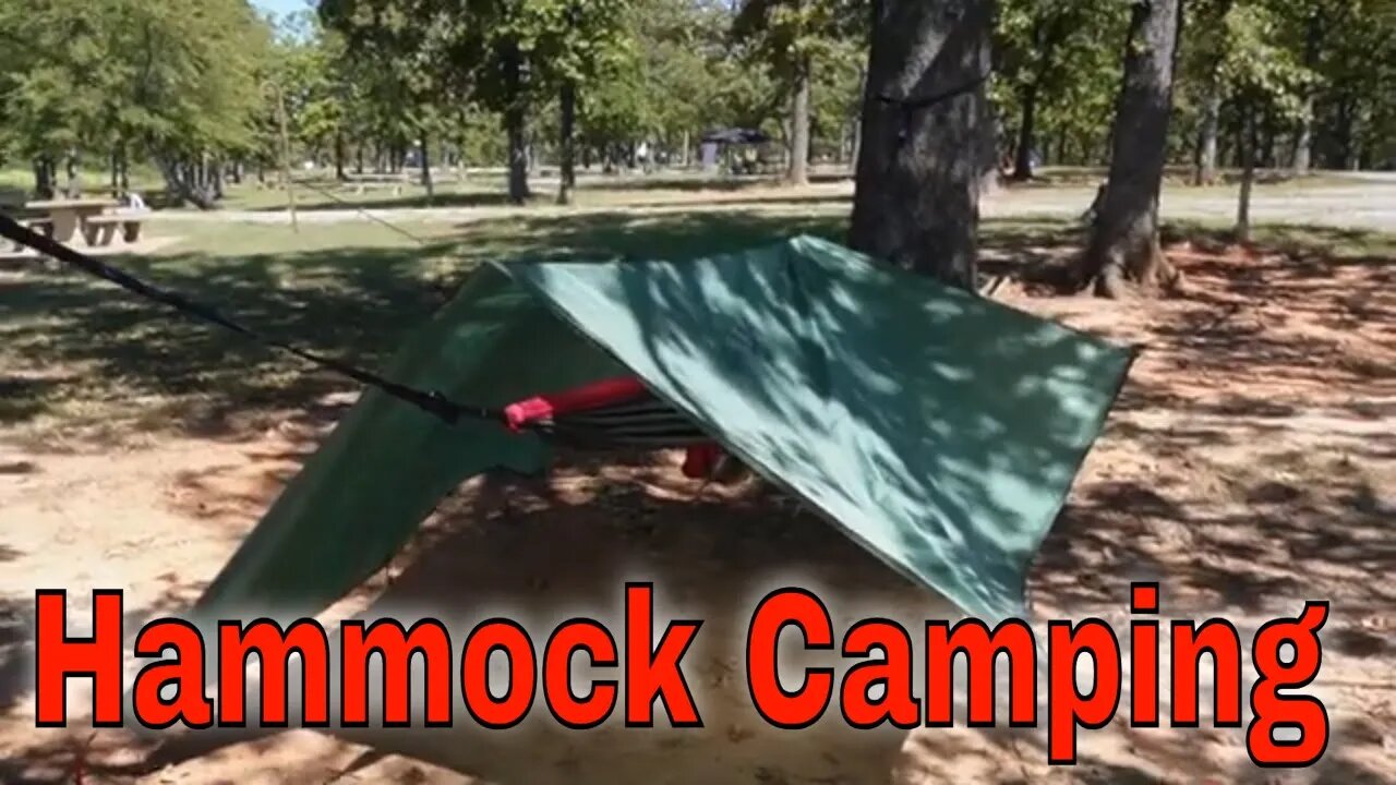 Camping In A Hammock This Fall