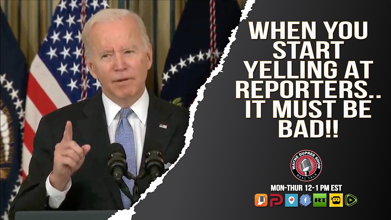 It's Getting Bad! Biden Yells At Reporter After Being Pressed On Compensating Illegal Immigrants