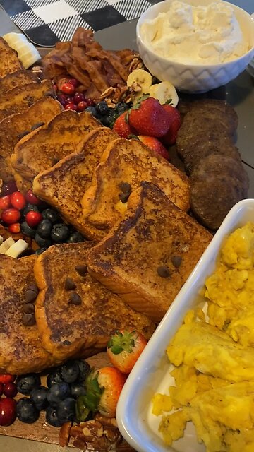 French-Toast Board #Shorts #Fyp #fypシ #Foodie