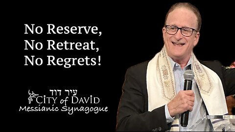 No Reserve, No Retreat, No Regrets!