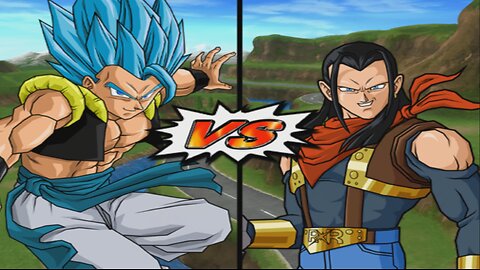 Gogeta Blue VS Super 17 - DBZ Budokai Tenkaichi 4