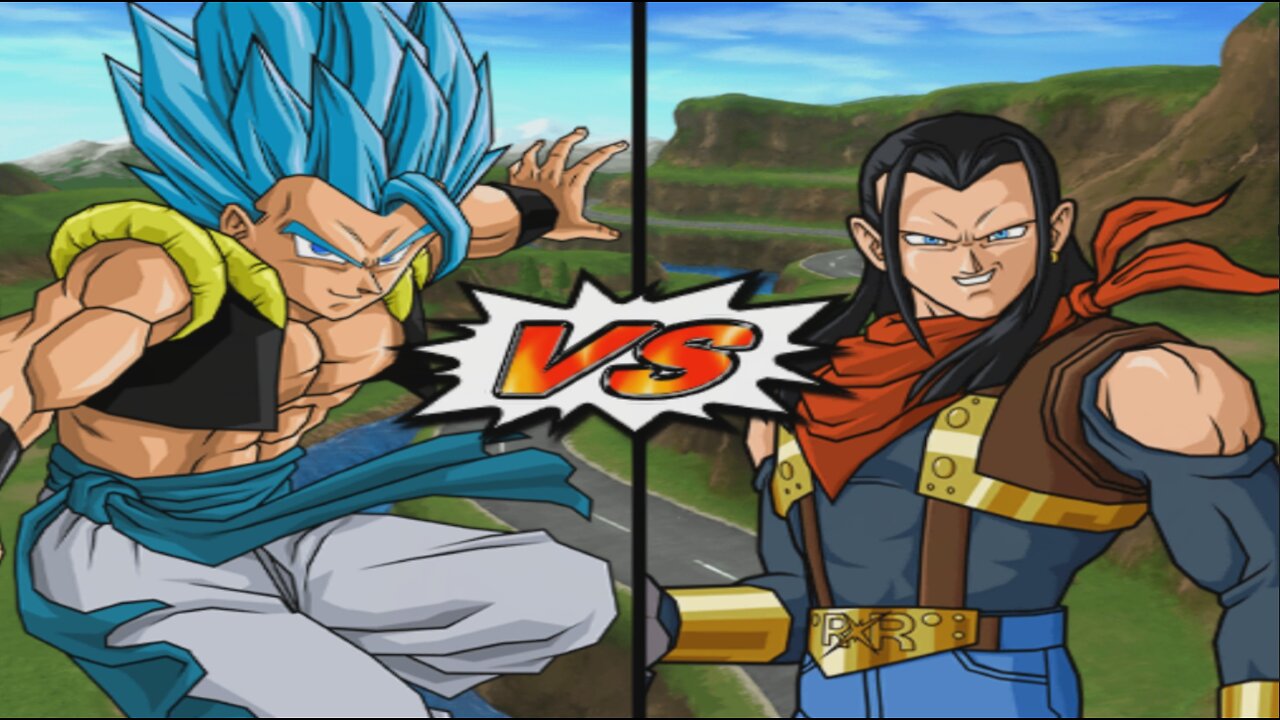 Gogeta Blue VS Super 17 - DBZ Budokai Tenkaichi 4
