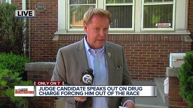 Candidate for judge drops out, admits he’s used cocaine and says he’s innocent of drug trafficking