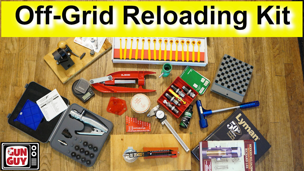 My Off-Grid & Travel Reloading Kit