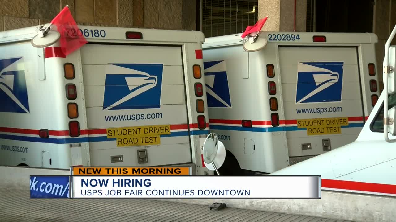 'You can double your salary': United States Postal Service hiring at Milwaukee job fair