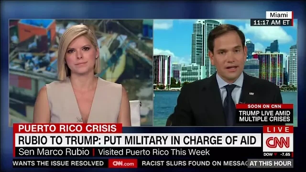 Rubio discusses recovery in Puerto Rico, nursing home deaths in Florida on CNN