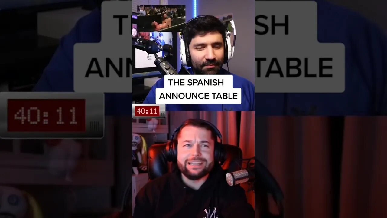 Straight Shoot Guess The Wrestler: The Spanish Announce Table