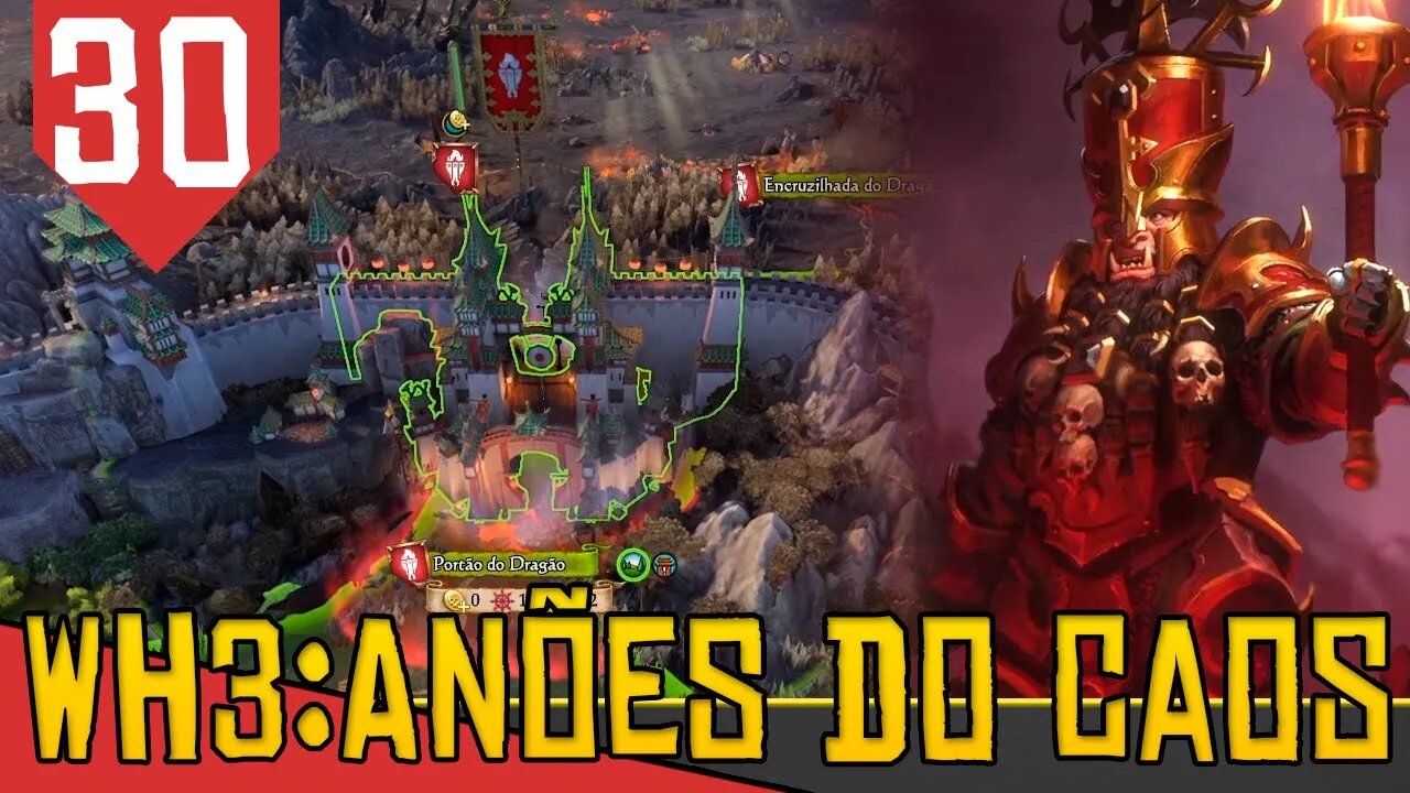 Apenas Preparos - Total War Warhammer 3 Anões do Caos #30 [Gameplay PT-BR]