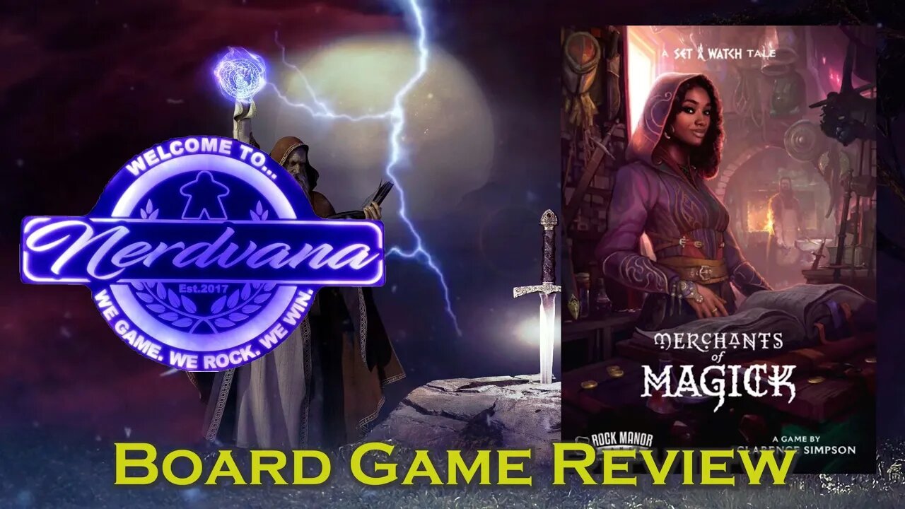 Merchants of Magick: A Set a Watch Tale Board Game Review