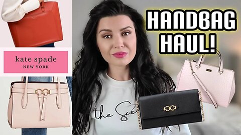 KATE SPADE DESIGNER HANDBAG HAUL! 💸 I DID SOME DAMAGE
