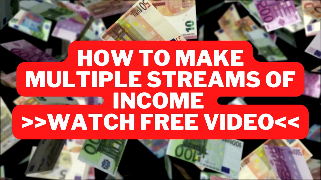 How to Generate Multiple Streams of Income Using this Friendly 3-Step Method