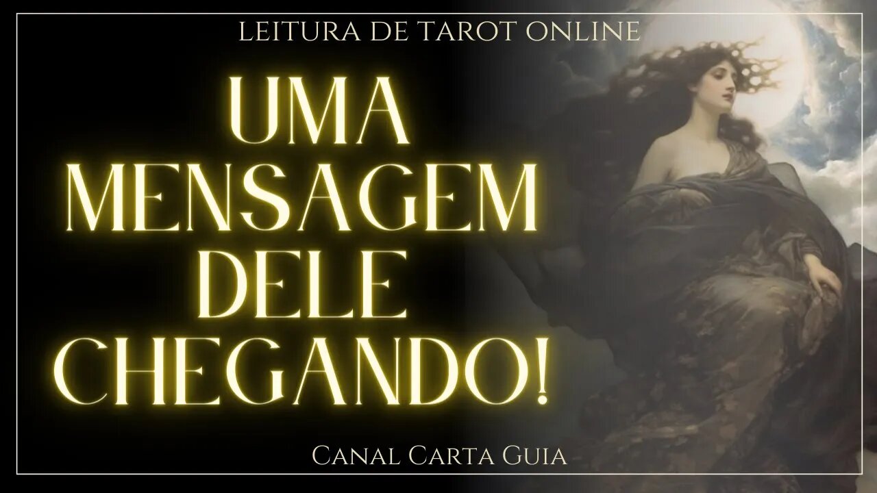 💖 O QUE ELE IRÁ TE COMUNICAR EM BREVE? 💖 LEITURA ONLINE DE TAROT