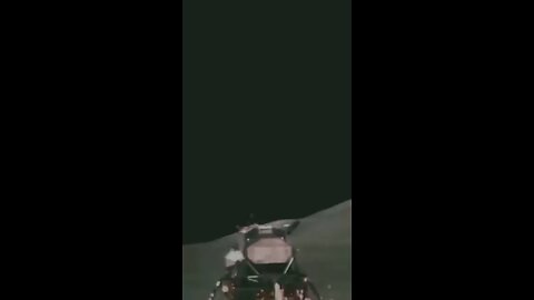 Apollo 11 leaving the moon