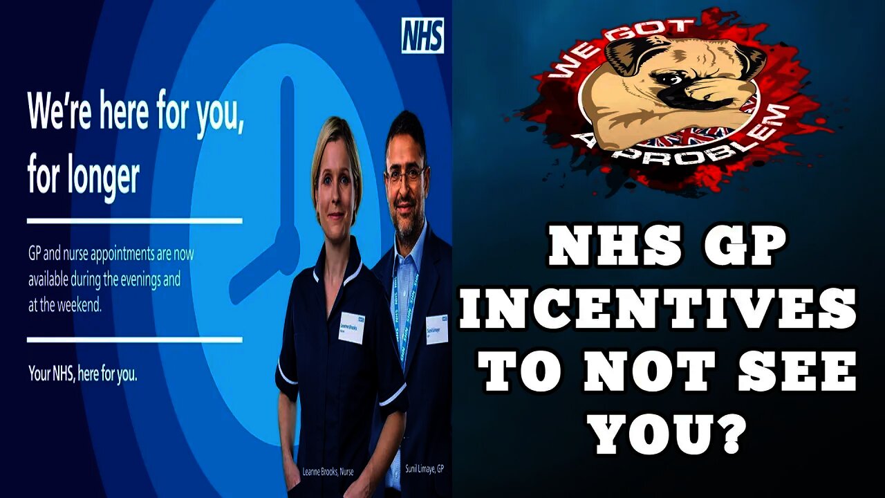 The NHS Is Paying Doctors MORE MONEY To Not See Patients Face To Face...