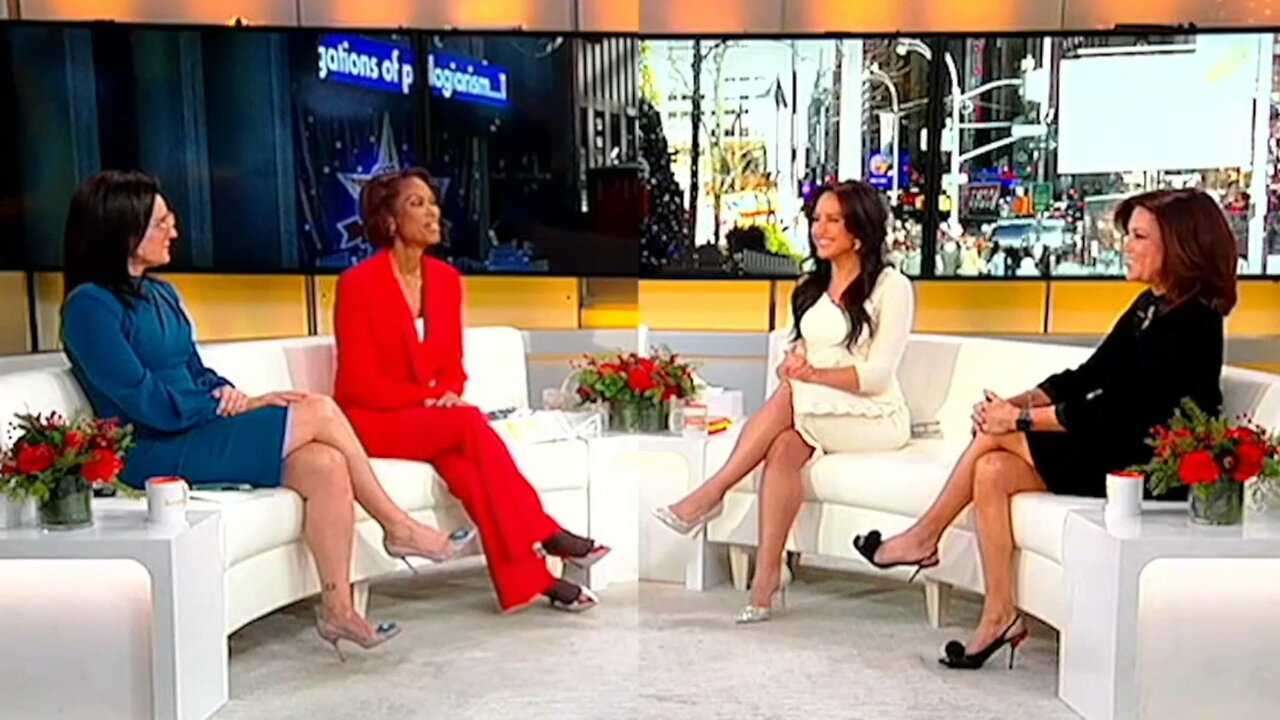 👑 Kennedy, Harris Faulkner, Emily Compagno and Michelle Tafoya Dec 25 2023