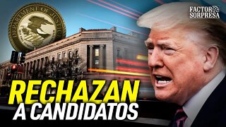 Abogados de Trump rechazan candidatos del DOJ/La FDA y los CDC guardan información