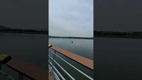 경북 상주 경천섬 수상탐방로