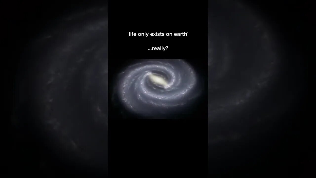 Life only exists on earth? Really? (Tiktok: wowsocreepy)