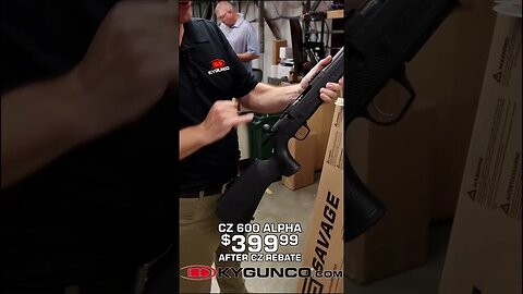 CZ USA 600 Alpha for $399!!