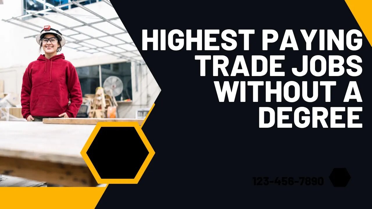 Highest Paying Trade Jobs Without a Degree