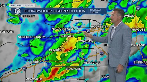 7 First Alert Forecast 5am Update, Thursday, July 8