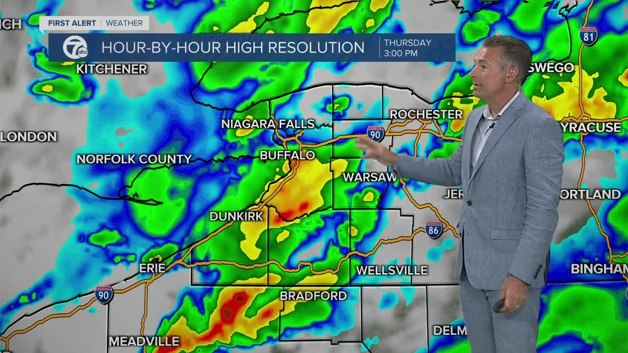 7 First Alert Forecast 5am Update, Thursday, July 8