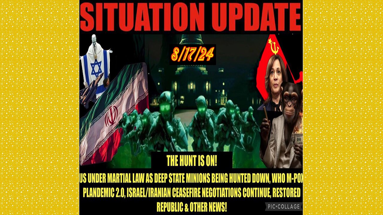 SITUATION UPDATE 8/17/24 - Migrant Prison Gangs, Brink Of WW3, Cyberattacks, Vt Intel