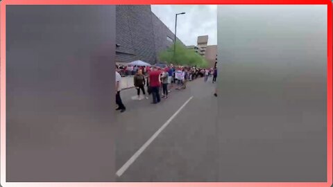 AZ Trump Rally - 7-24-21 Thousands Lined Up Hours Before the Doors Opened - 2606