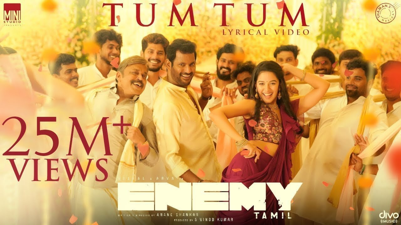 Tam Tam - video song | Enemy movie ( tamil song) visal,arya |