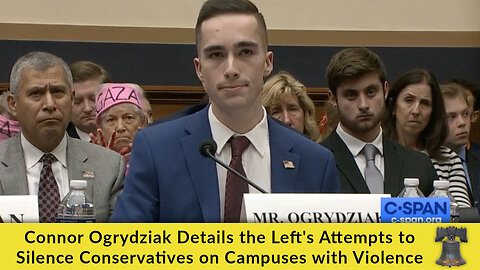 Connor Ogrydziak Details the Left's Attempts to Silence Conservatives on Campuses with Violence