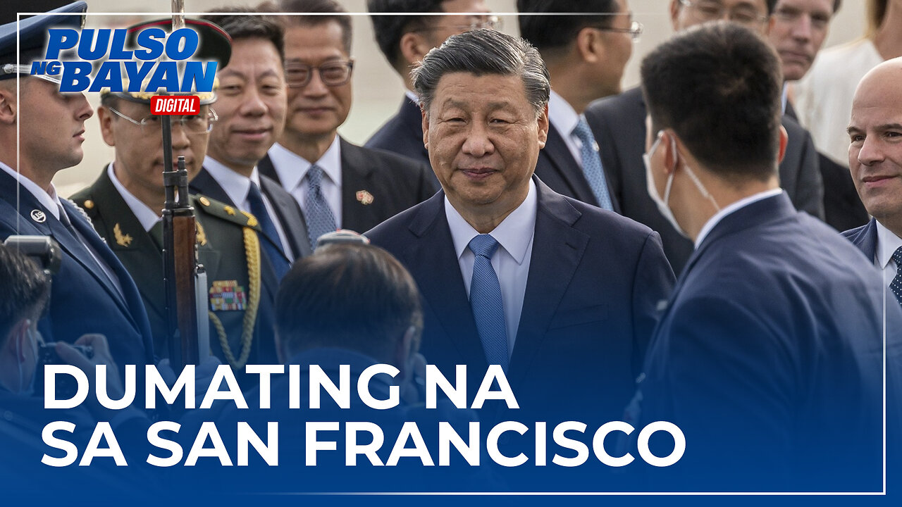 Chinese Pres. Xi, dumating na sa San Francisco para sa China-U.S Summit at APEC Meeting