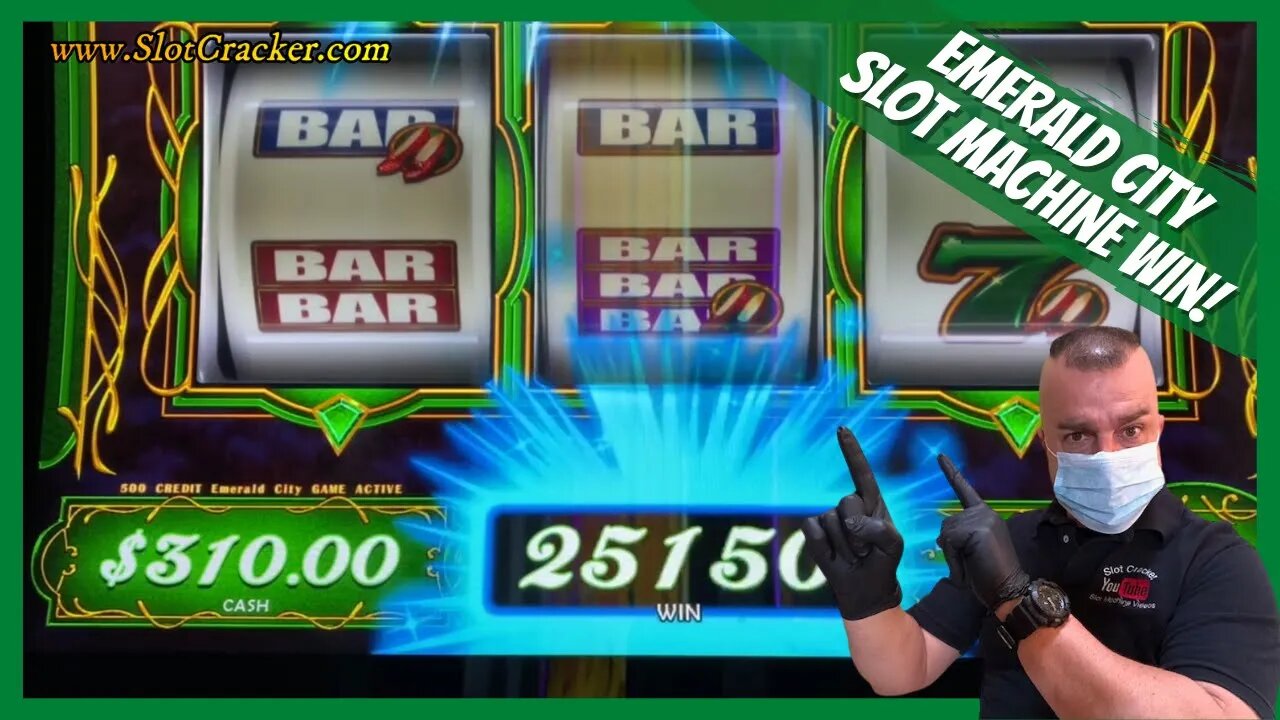 💥Emerald City Slot Machine WIN💥