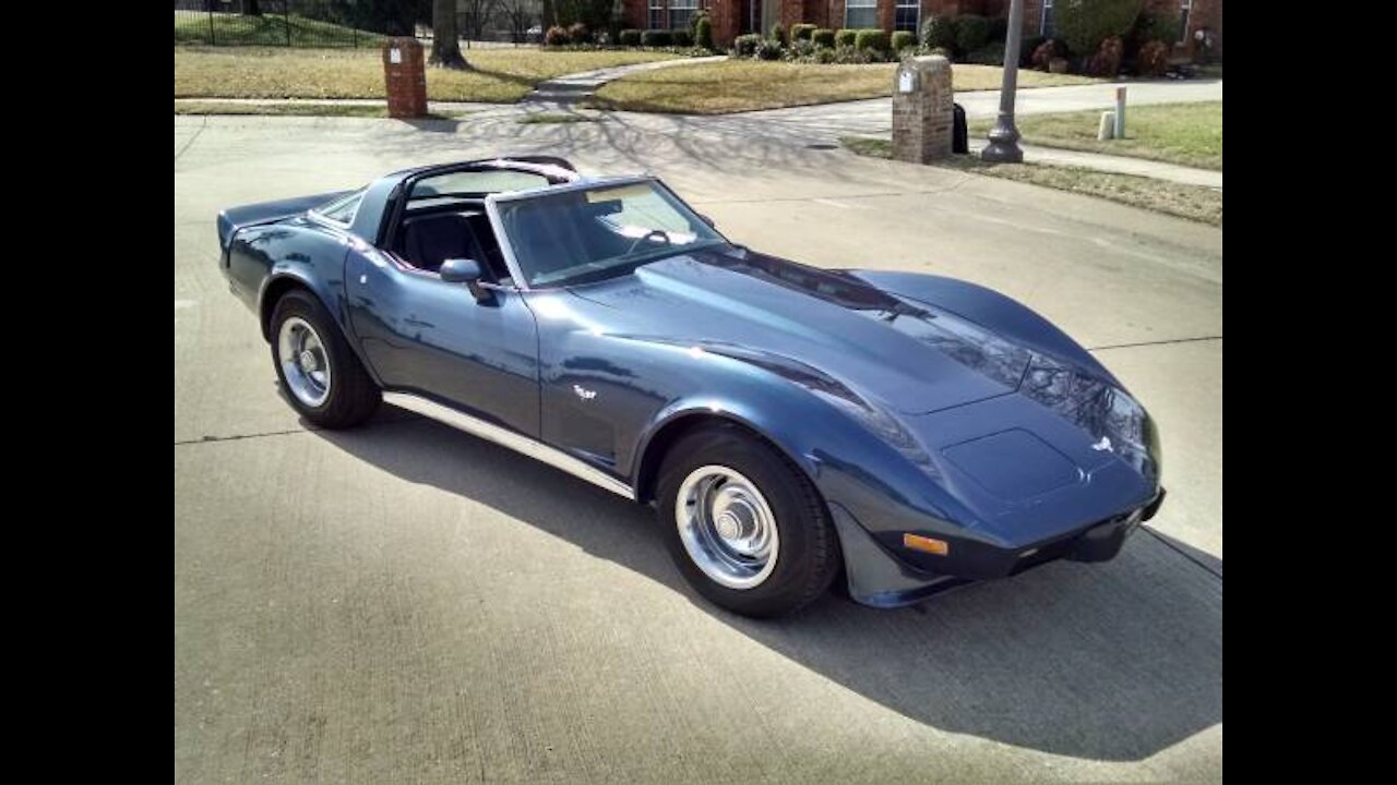 1979 Chevrolet Chevy Corvette L48 C3 350cid V8 Auto T-Top Blue